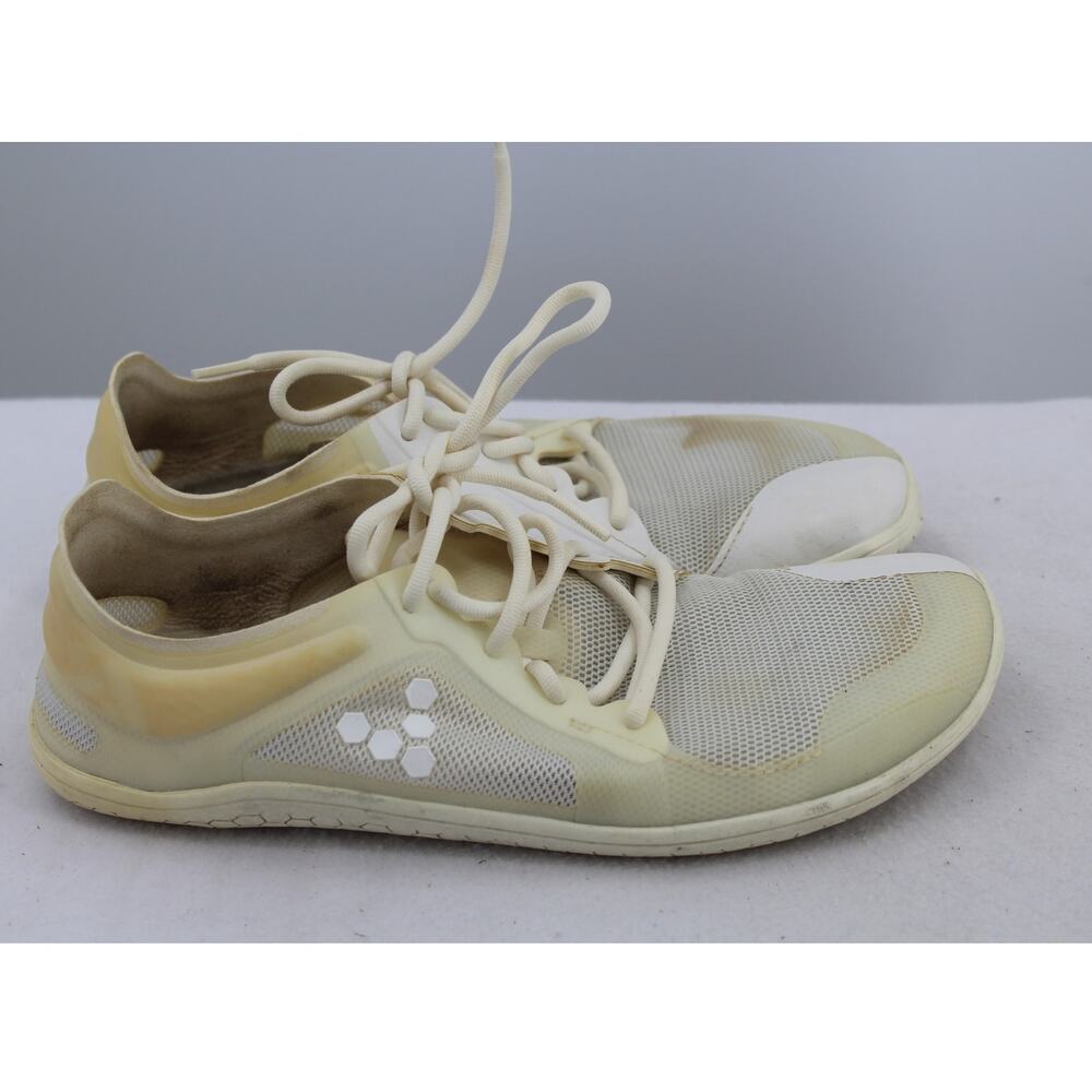 Vivobarefoot Primus Lite White Mesh Sneakers Shoes Womens 8 EU 39